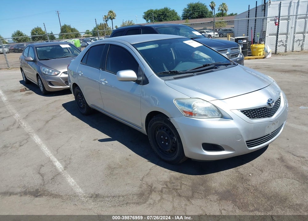 2012 TOYOTA YARIS VIN: JTDBT4K30CL010433
