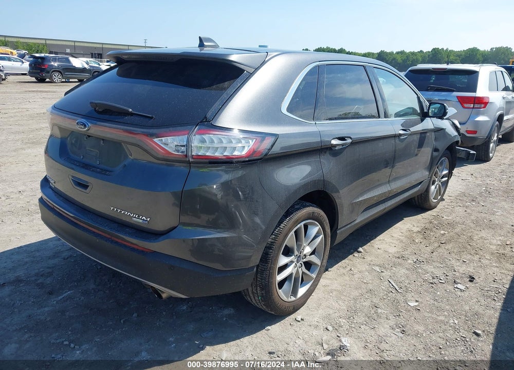 2017 FORD EDGE TITANIUM VIN: 2FMPK4K90HBC30266