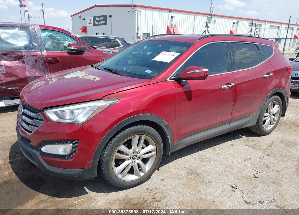 2013 HYUNDAI SANTA FE SPORT 2.0T VIN: 5XYZU3LA5DG025834