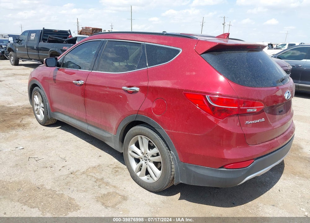 2013 HYUNDAI SANTA FE SPORT 2.0T VIN: 5XYZU3LA5DG025834