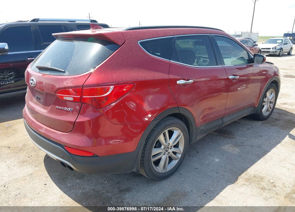 2013 HYUNDAI SANTA FE SPORT 2.0T VIN: 5XYZU3LA5DG025834