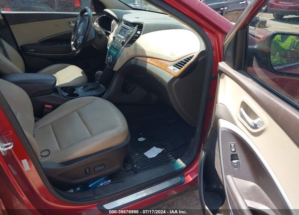 2013 HYUNDAI SANTA FE SPORT 2.0T VIN: 5XYZU3LA5DG025834