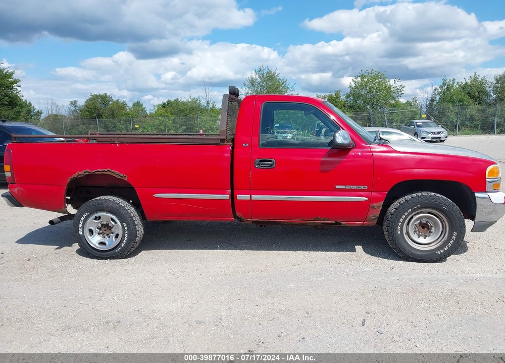 1999 GMC SIERRA 2500 SLE VIN: 1GTGC24U3XE542995