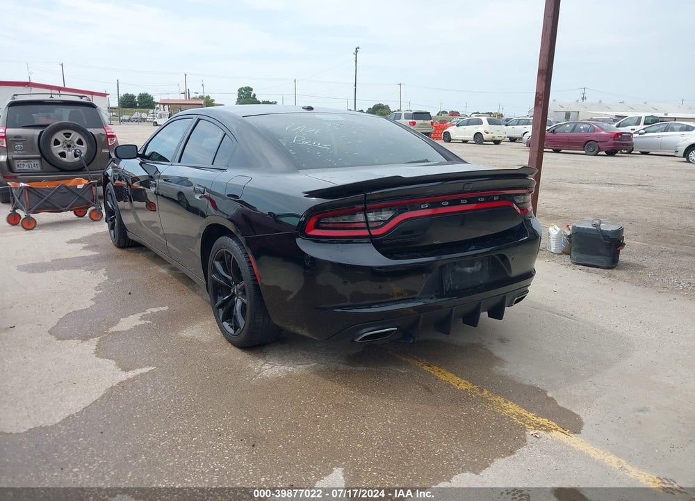 2018 DODGE CHARGER SXT RWD VIN: 2C3CDXBG8JH312766