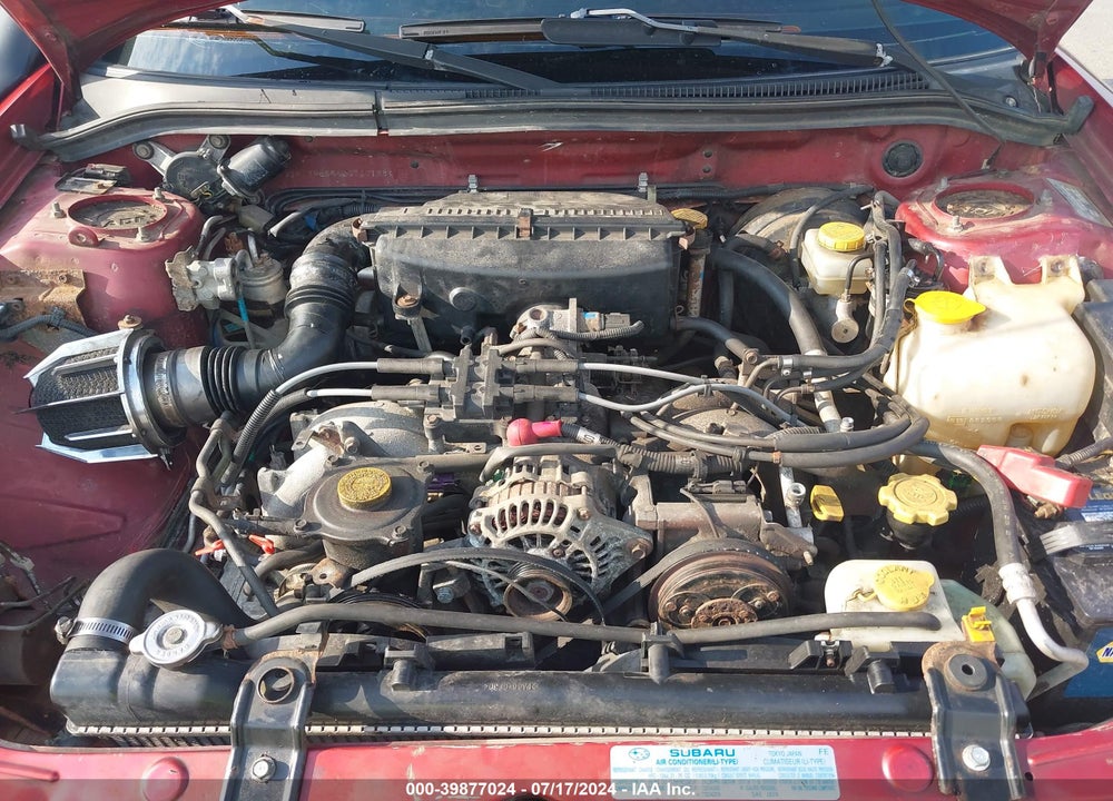2002 SUBARU FORESTER S VIN: JF1SF65562G737198
