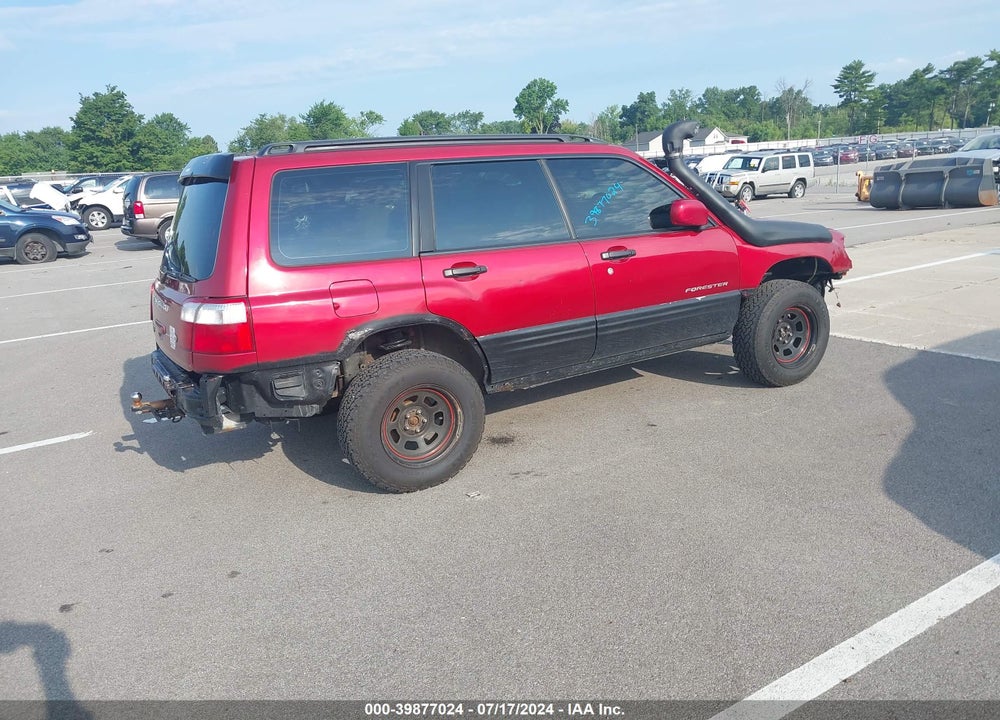 2002 SUBARU FORESTER S VIN: JF1SF65562G737198