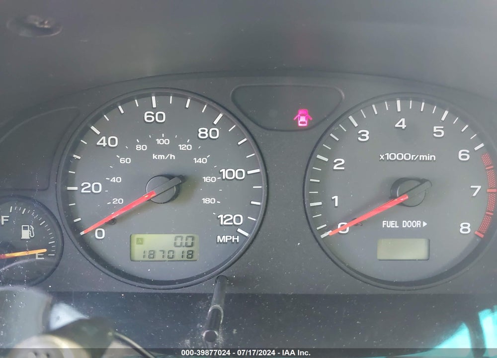 2002 SUBARU FORESTER S VIN: JF1SF65562G737198