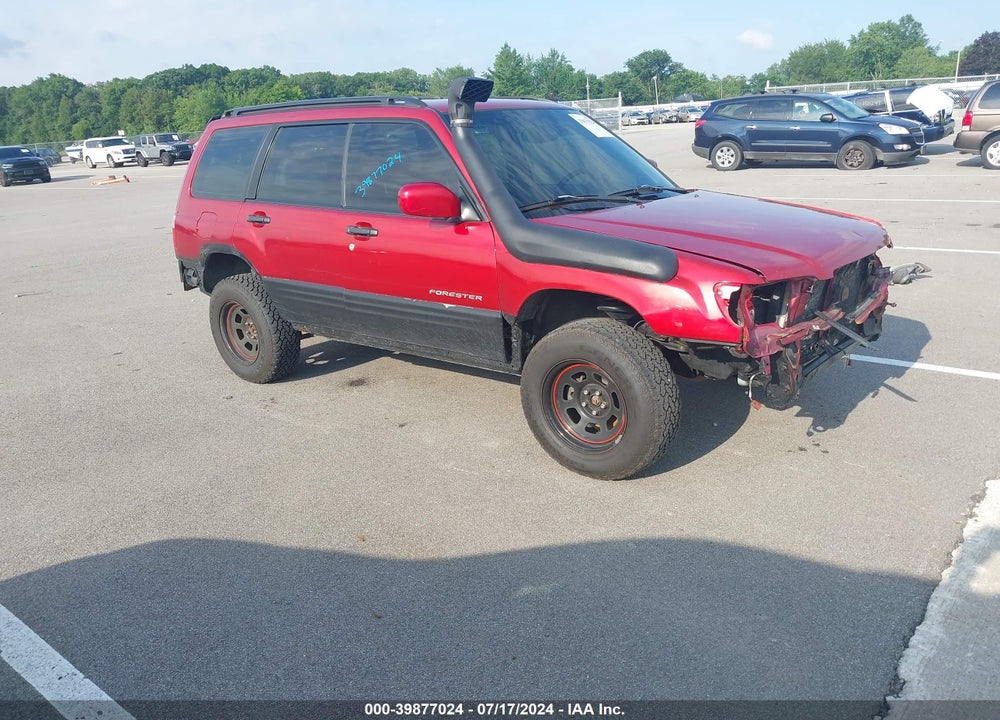 2002 SUBARU FORESTER S VIN: JF1SF65562G737198