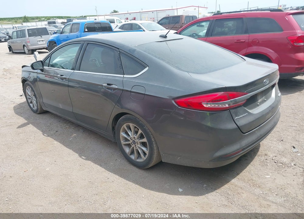 2017 FORD FUSION SE VIN: 3FA6P0HD8HR312310