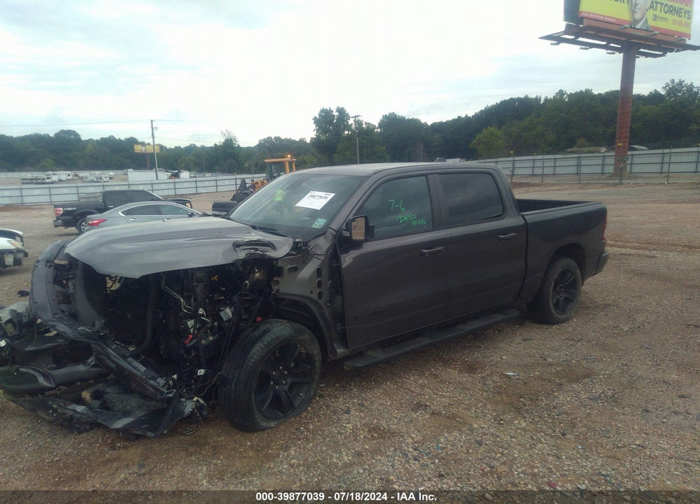 2021 RAM 1500 LONE STAR 4X4 5'7 BOX VIN: 1C6SRFFT7MN560889
