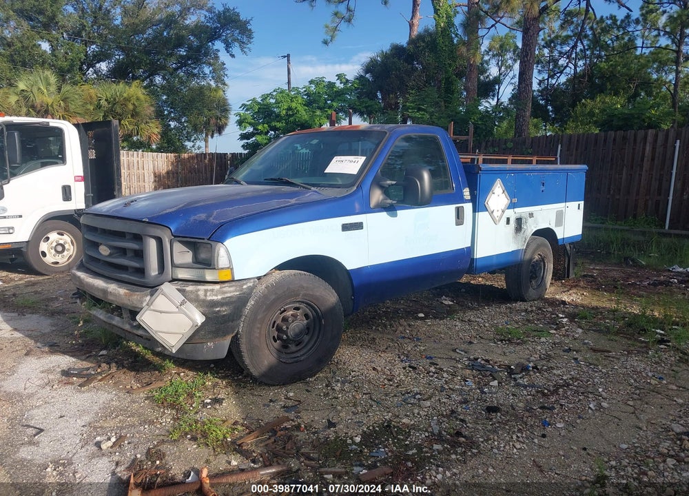 2003 FORD F-250 XL/XLT VIN: 1FTNF20L93ED74138