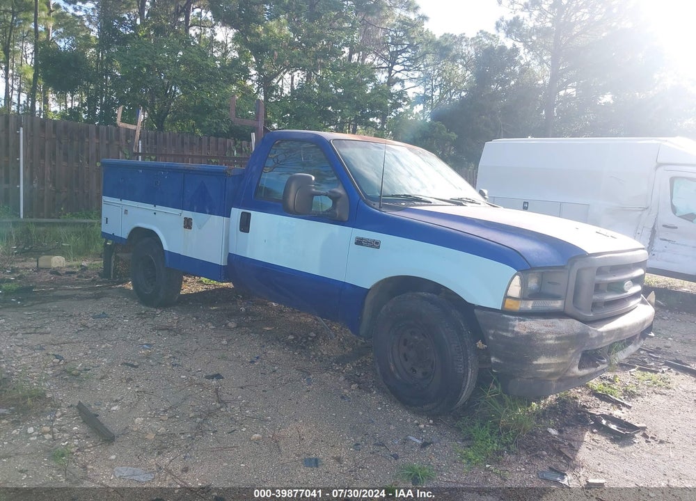 2003 FORD F-250 XL/XLT VIN: 1FTNF20L93ED74138