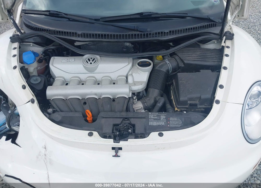 2008 VOLKSWAGEN NEW BEETLE BLACK TIE EDITION/TRIPLE WHITE VIN: 3VWFW31C18M512617