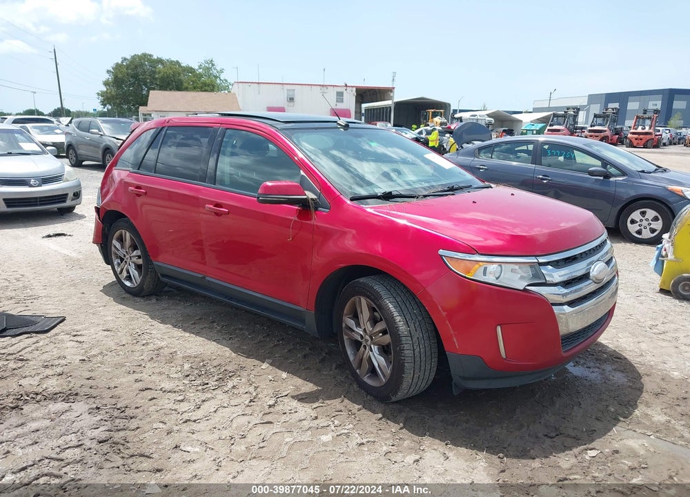 2012 FORD EDGE SEL VIN: 2FMDK3J91CBA79302