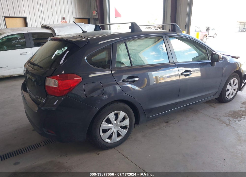 2015 SUBARU IMPREZA 2.0I VIN: JF1GPAA62F8297663