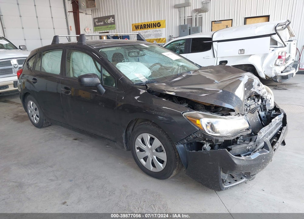 2015 SUBARU IMPREZA 2.0I VIN: JF1GPAA62F8297663