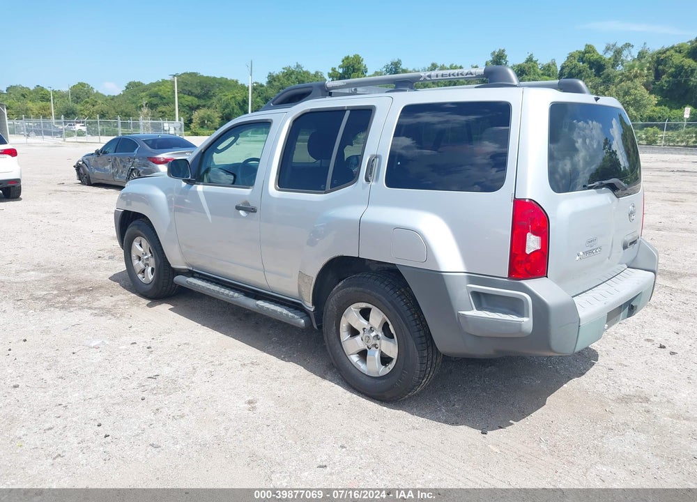 2007 NISSAN XTERRA X VIN: 5N1AN08U27C540726