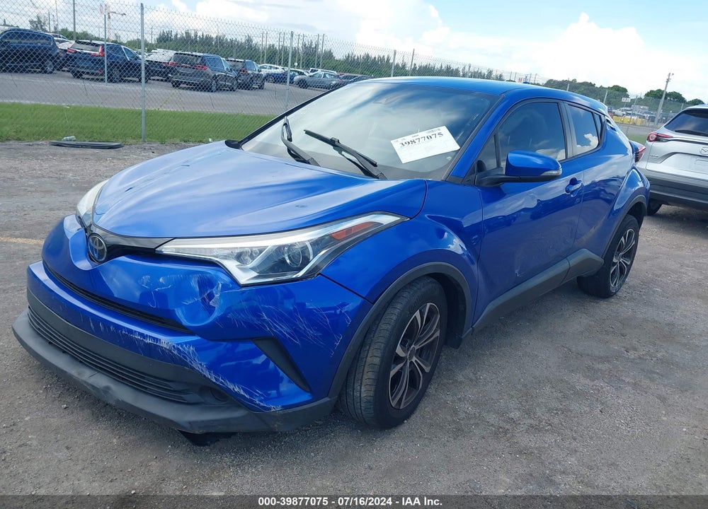 2019 TOYOTA C-HR LE VIN: NMTKHMBX3KR081335