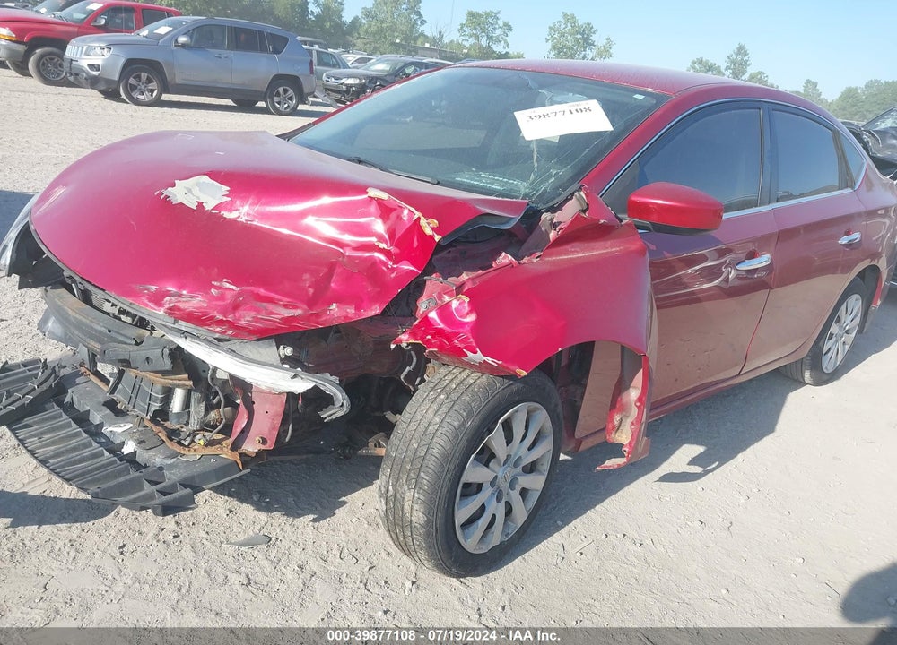 2014 NISSAN SENTRA FE+ S/FE+ SV/S/SL/SR/SV VIN: 3N1AB7AP7EL645289