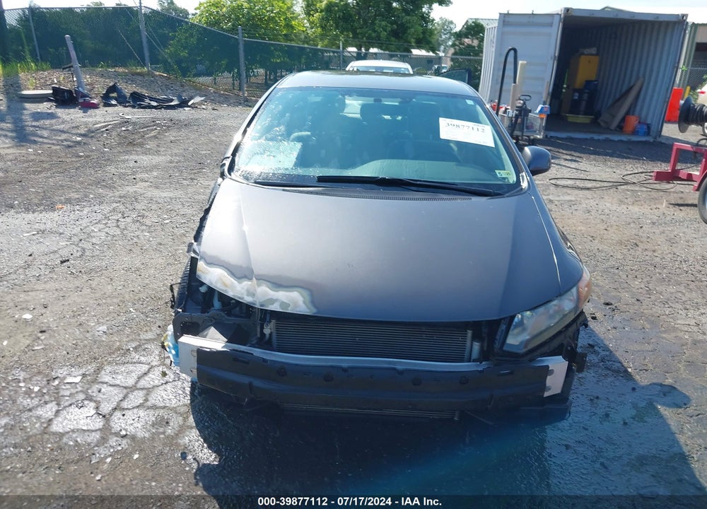 2012 HONDA CIVIC LX VIN: 2HGFB2F50CH572173