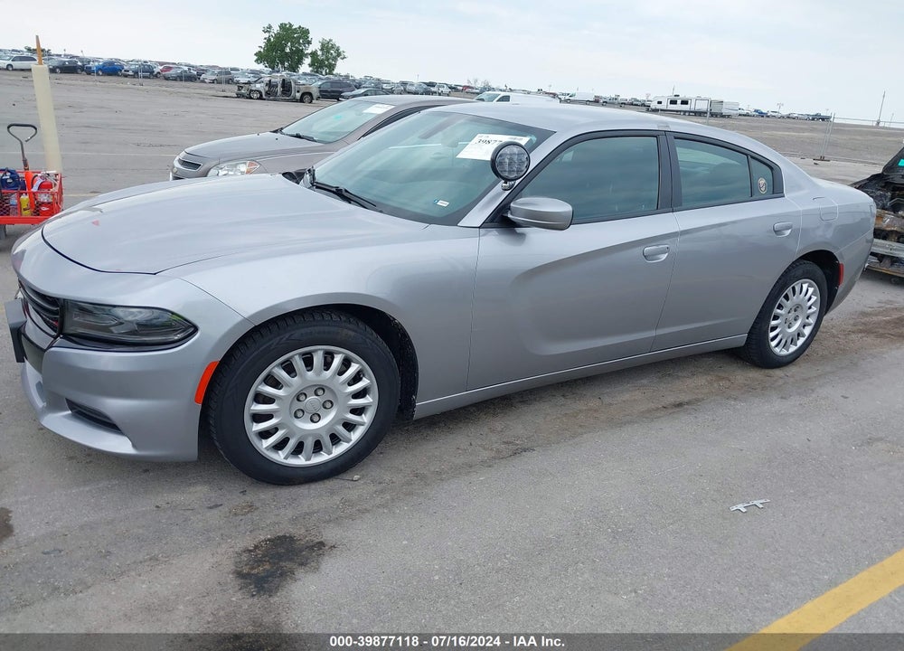 2018 DODGE CHARGER POLICE AWD VIN: 2C3CDXKTXJH249019