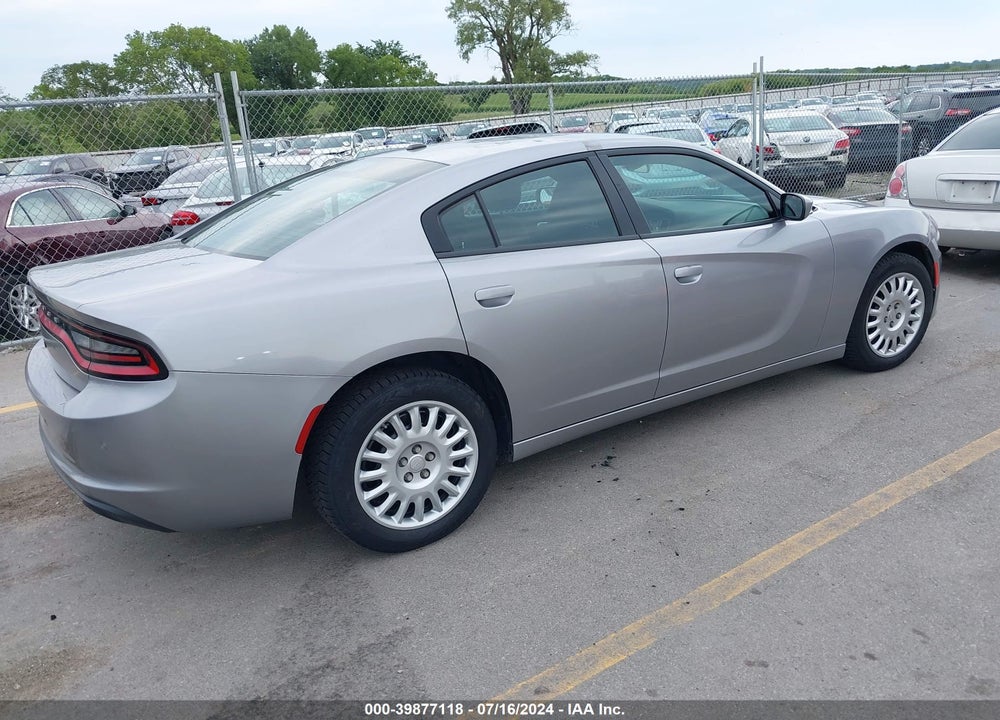 2018 DODGE CHARGER POLICE AWD VIN: 2C3CDXKTXJH249019