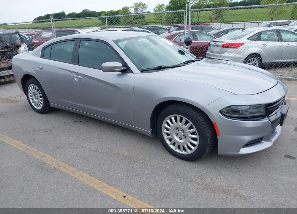 2018 DODGE CHARGER POLICE AWD VIN: 2C3CDXKTXJH249019