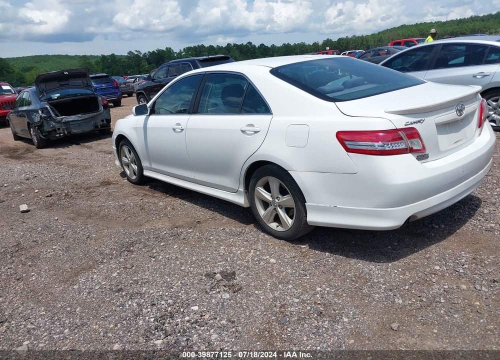 2010 TOYOTA CAMRY SE VIN: 4T1BF3EK0AU542899