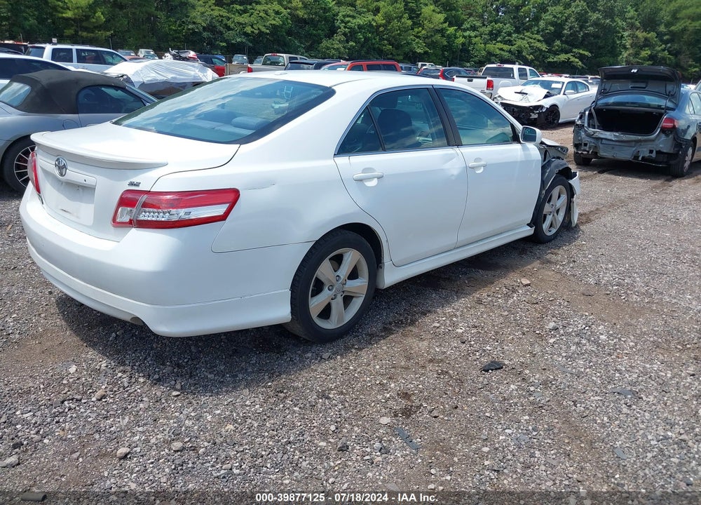 2010 TOYOTA CAMRY SE VIN: 4T1BF3EK0AU542899