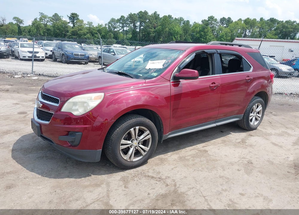 2011 CHEVROLET EQUINOX VIN: 2CNALDECXB6319563