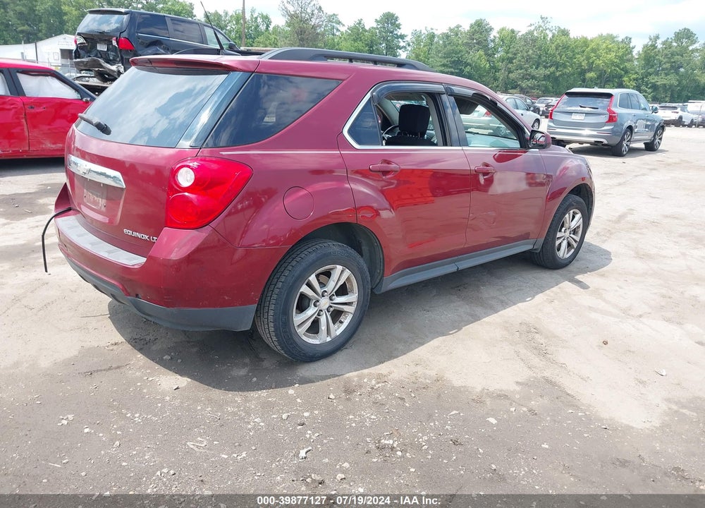 2011 CHEVROLET EQUINOX VIN: 2CNALDECXB6319563