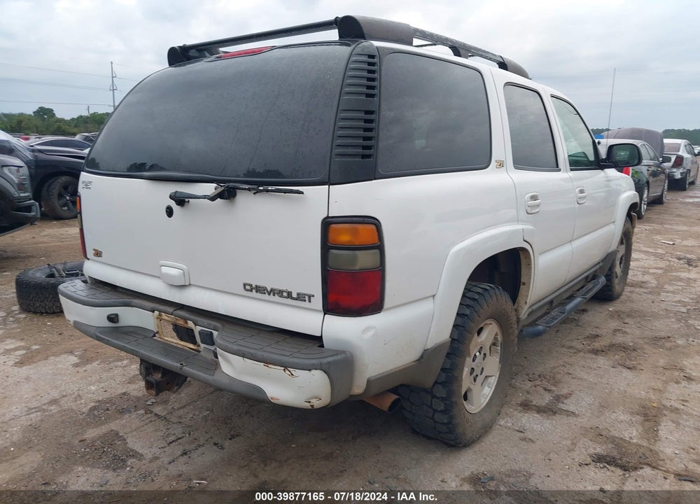 2004 CHEVROLET TAHOE Z71 VIN: 1GNEK13Z64R251422