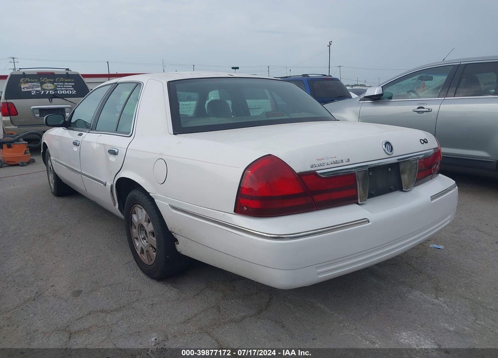 2003 MERCURY GRAND MARQUIS LS VIN: 2MEHM75W43X654856