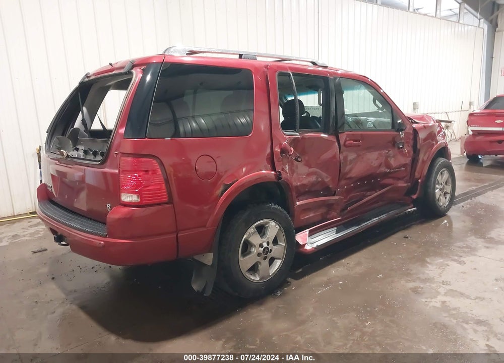 2004 FORD EXPLORER VIN: 1FMZU75W64UC00036