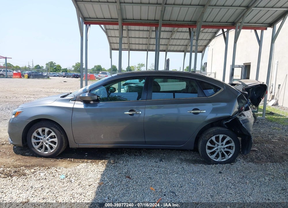 2018 NISSAN SENTRA SV VIN: 3N1AB7AP9JL657356