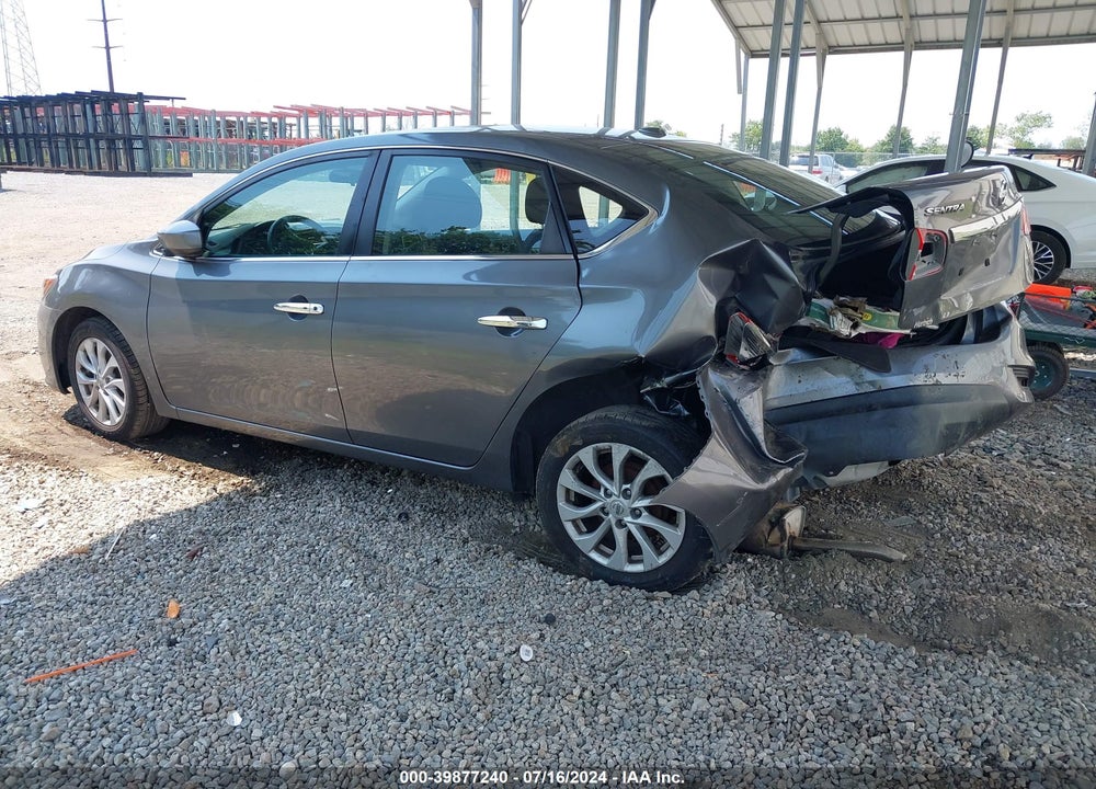 2018 NISSAN SENTRA SV VIN: 3N1AB7AP9JL657356