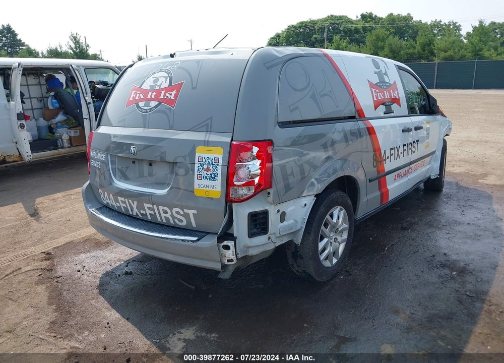 2014 RAM CARGO TRADESMAN VIN: 2C4JRGAG1ER352919