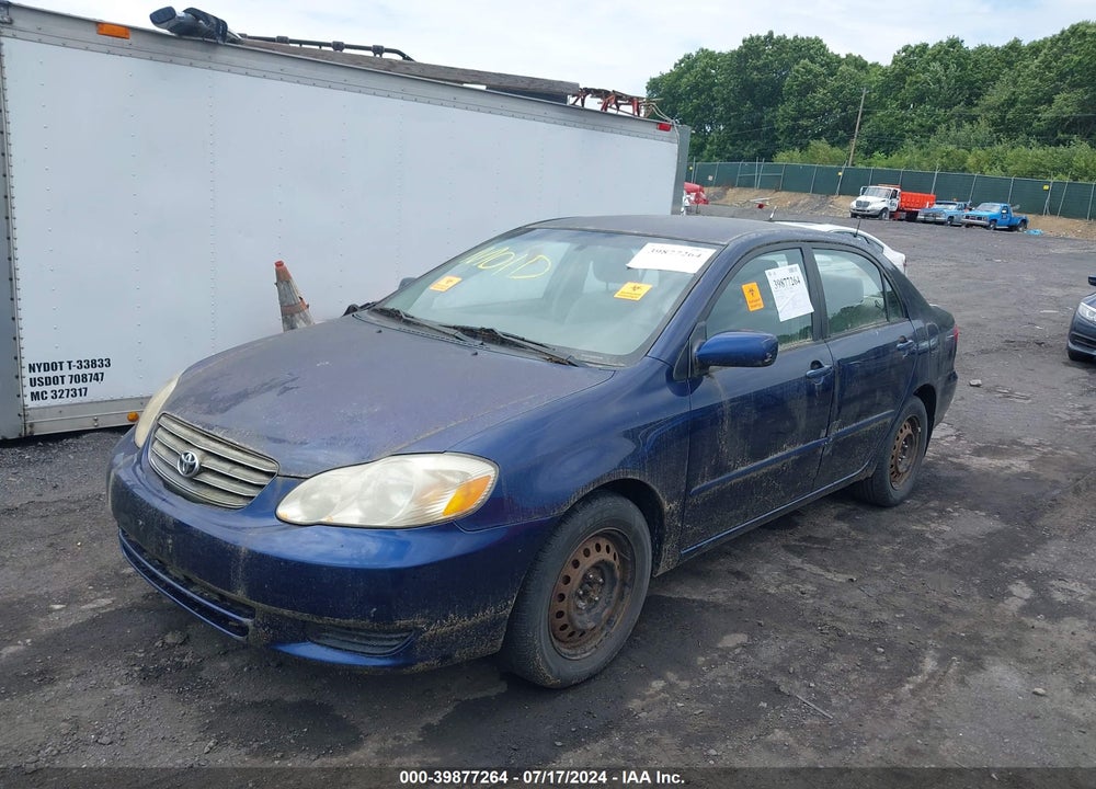 2003 TOYOTA COROLLA LE VIN: JTDBR32E832009630