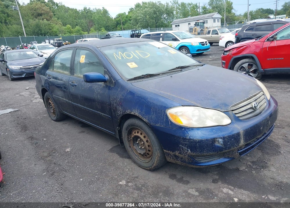 2003 TOYOTA COROLLA LE VIN: JTDBR32E832009630