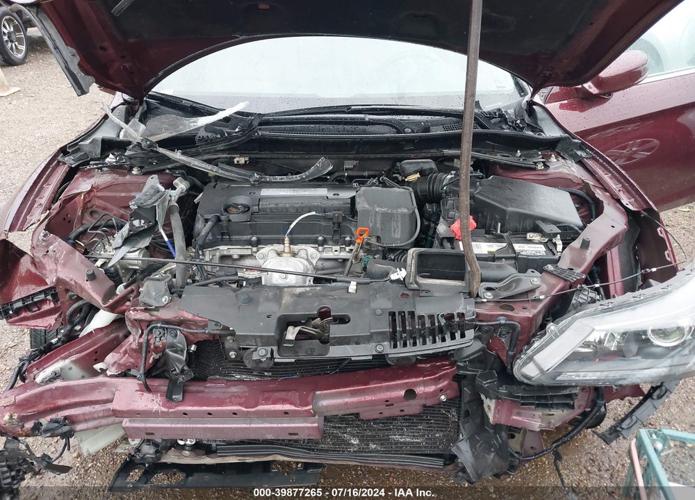 2015 HONDA ACCORD EX VIN: 1HGCR2F77FA002190