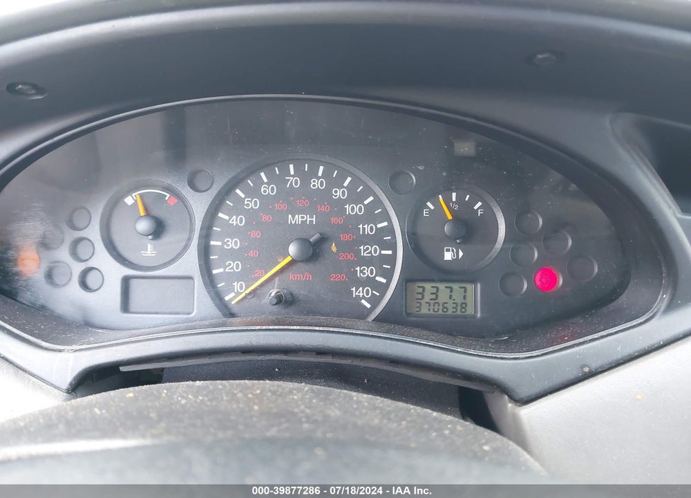 2001 FORD FOCUS SE VIN: 1FAFP36321W309983