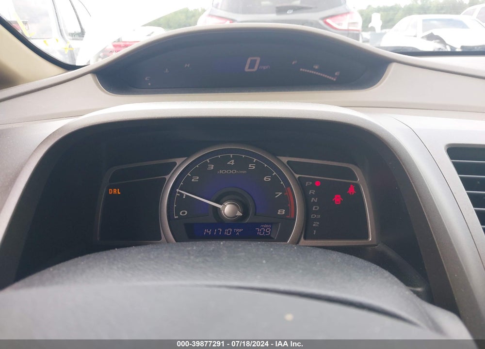 2007 HONDA CIVIC EX VIN: 1HGFA16887L038550