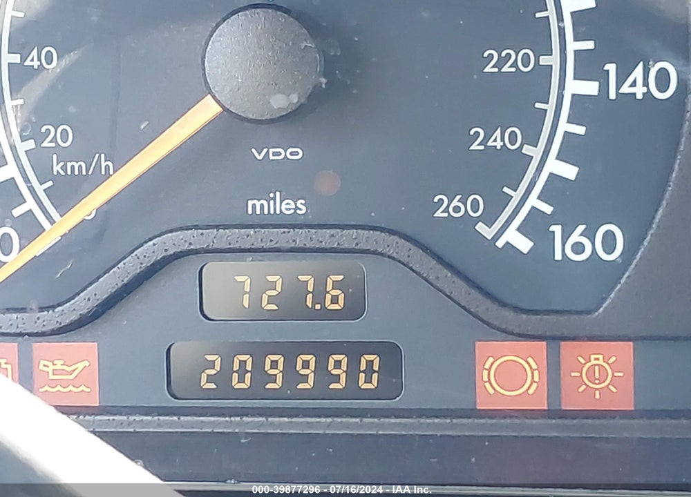 1996 MERCEDES-BENZ C 280 VIN: WDBHA28E6TF334531