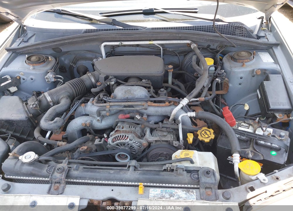 2006 SUBARU FORESTER 2.5X VIN: JF1SG63626H748613