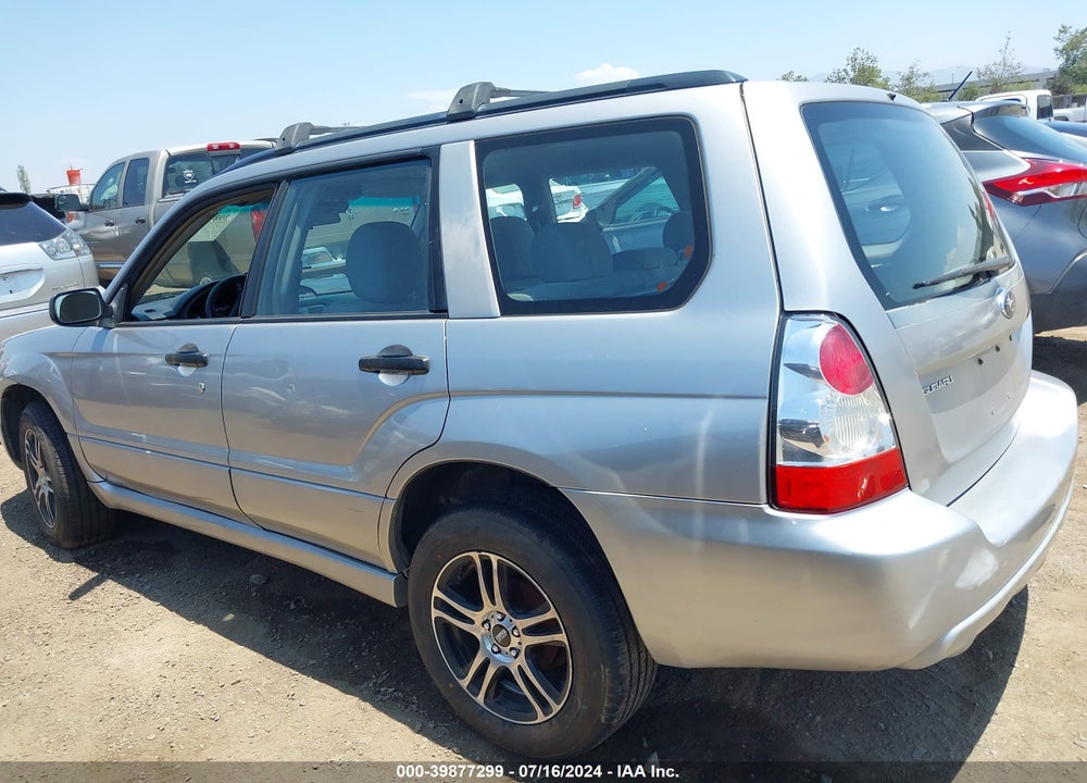 2006 SUBARU FORESTER 2.5X VIN: JF1SG63626H748613
