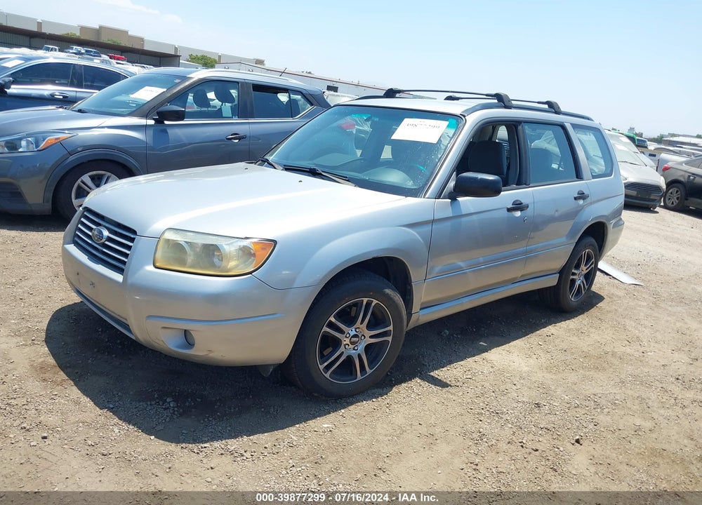 2006 SUBARU FORESTER 2.5X VIN: JF1SG63626H748613
