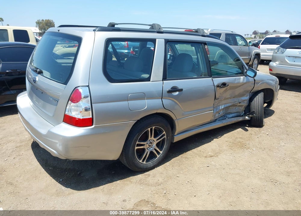2006 SUBARU FORESTER 2.5X VIN: JF1SG63626H748613