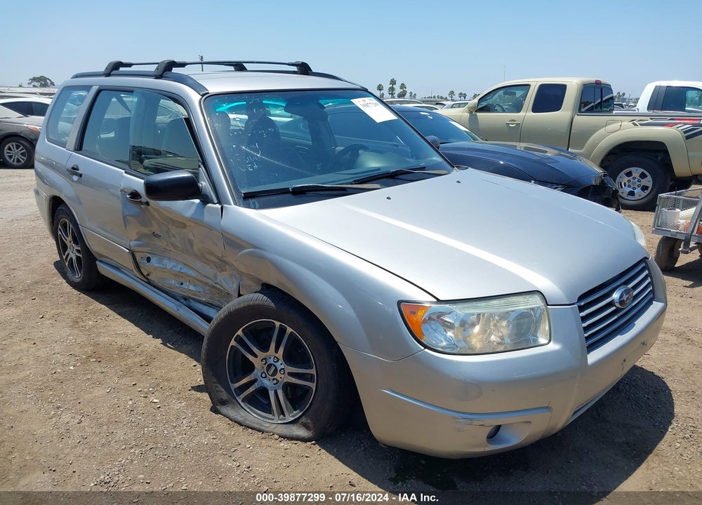 2006 SUBARU FORESTER 2.5X VIN: JF1SG63626H748613