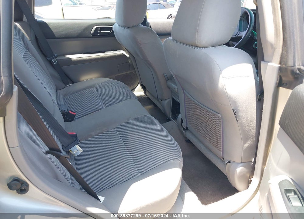 2006 SUBARU FORESTER 2.5X VIN: JF1SG63626H748613