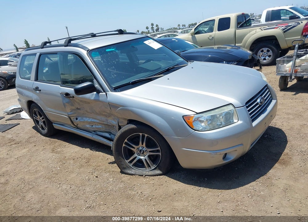 2006 SUBARU FORESTER 2.5X VIN: JF1SG63626H748613